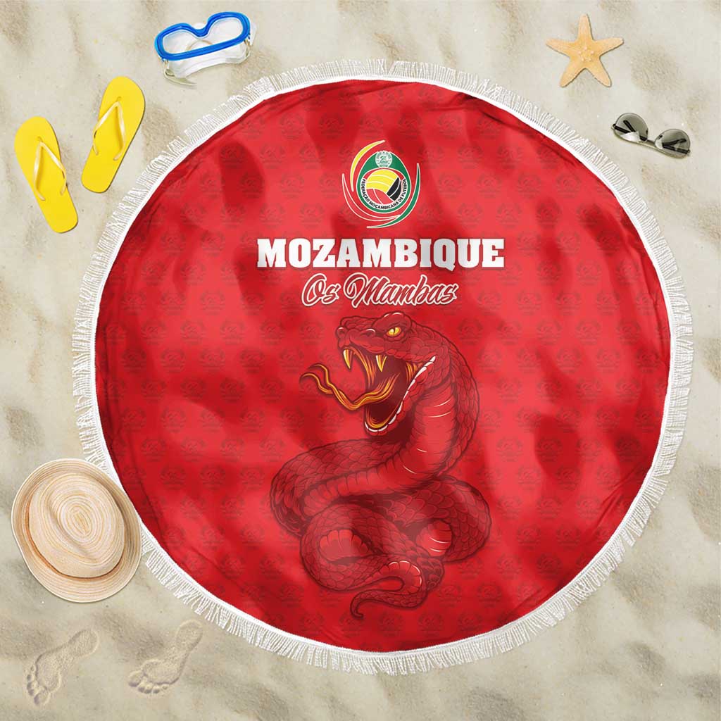 Mozambique Football Beach Blanket Go Champions Os Mambas - African Pride