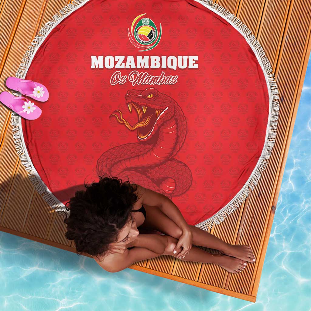 Mozambique Football Beach Blanket Go Champions Os Mambas - African Pride