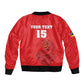 Custom Mozambique Football Bomber Jacket Go Champions Os Mambas - African Pride