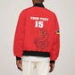 Custom Mozambique Football Bomber Jacket Go Champions Os Mambas - African Pride