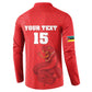 Custom Mozambique Football Button Sweatshirt Come On Os Mambas