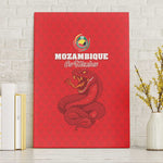 Mozambique Football Canvas Wall Art Go Champions Os Mambas - African Pride