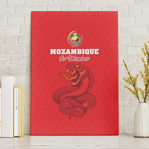 Mozambique Football Canvas Wall Art Go Champions Os Mambas - African Pride
