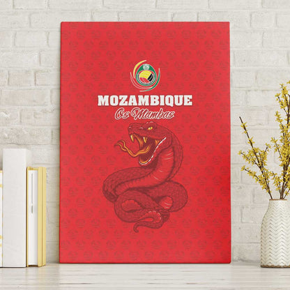 Mozambique Football Canvas Wall Art Go Champions Os Mambas - African Pride
