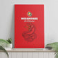 Mozambique Football Canvas Wall Art Go Champions Os Mambas - African Pride