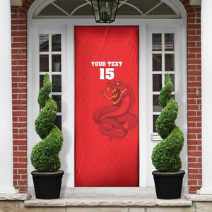 Custom Mozambique Football Door Cover Come On Os Mambas