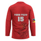 Custom Mozambique Football Hockey Jersey Come On Os Mambas