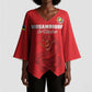 Custom Mozambique Football Kimono Sleeve Blouse Come On Os Mambas