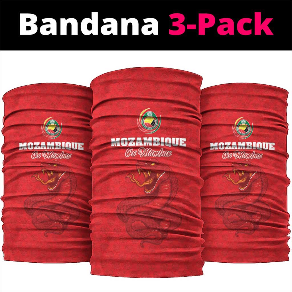 Mozambique Football Neck Gaiter Go Champions Os Mambas - African Pride