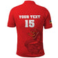Custom Mozambique Football Polo Shirt Go Champions Os Mambas - African Pride