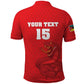 Custom Mozambique Football Polo Shirt Go Champions Os Mambas LT15