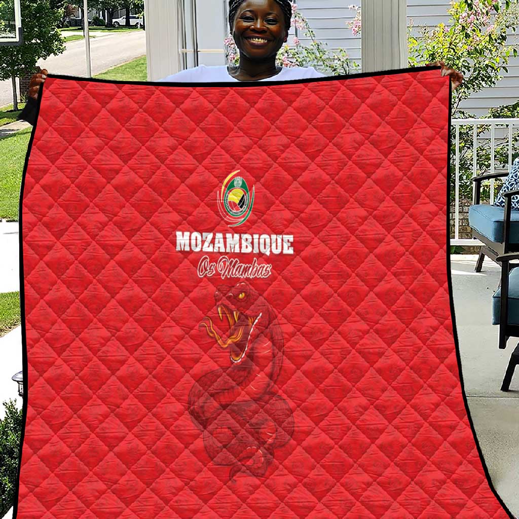 Mozambique Football Quilt Go Champions Os Mambas - African Pride
