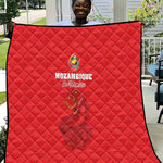 Mozambique Football Quilt Go Champions Os Mambas - African Pride