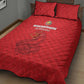 Mozambique Football Quilt Bed Set Go Champions Os Mambas - African Pride