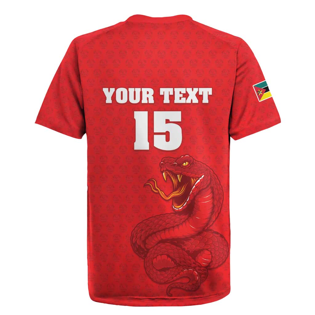 Custom Mozambique Football Rugby Jersey Go Champions Os Mambas - African Pride