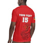 Custom Mozambique Football Rugby Jersey Go Champions Os Mambas - African Pride