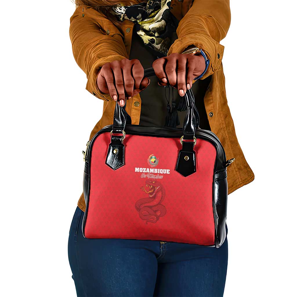 Mozambique Football Shoulder Handbag Go Champions Os Mambas - African Pride