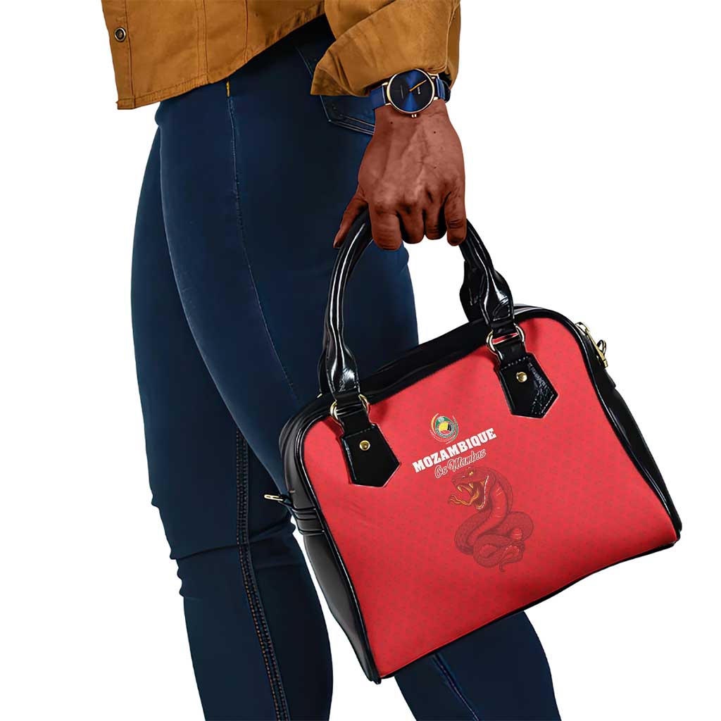 Mozambique Football Shoulder Handbag Go Champions Os Mambas - African Pride