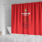 Mozambique Football Shower Curtain Go Champions Os Mambas - African Pride