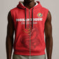 Custom Mozambique Football Sleeveless Zip Hoodie Go Champions Os Mambas - African Pride