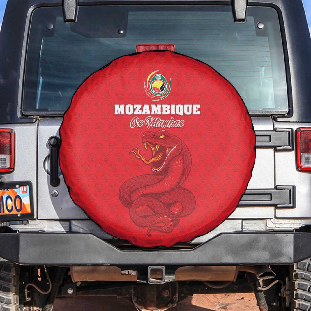 Mozambique Football Spare Tire Cover Go Champions Os Mambas - African Pride