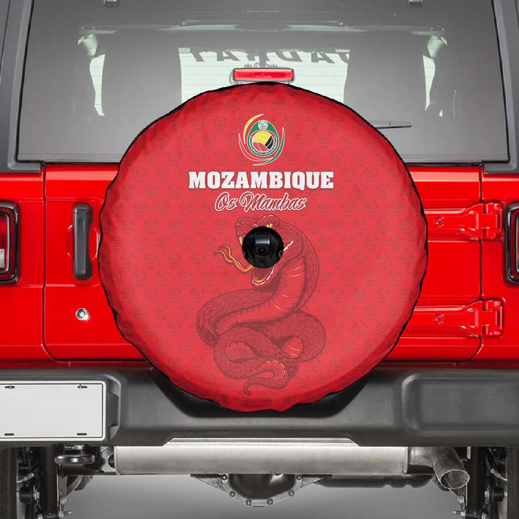 Mozambique Football Spare Tire Cover Go Champions Os Mambas - African Pride