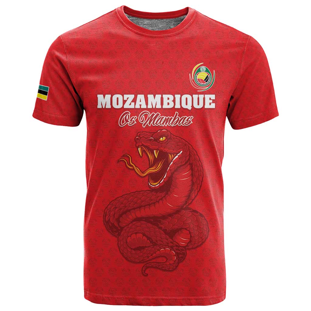 Custom Mozambique Football T shirt Go Champions Os Mambas - African Pride