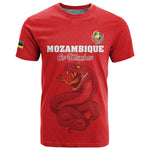 Custom Mozambique Football T shirt Go Champions Os Mambas - African Pride