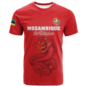 Custom Mozambique Football T shirt Go Champions Os Mambas LT15