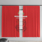 Mozambique Football Window Curtain Go Champions Os Mambas - African Pride