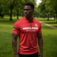 Custom Mozambique Football Zipper Polo Shirt Come On Os Mambas