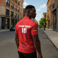 Custom Mozambique Football Zipper Polo Shirt Come On Os Mambas
