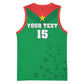 Custom Burkina Faso Football Basketball Jersey Go Les Etalons Go - African Pride