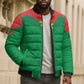 Custom Burkina Faso Football Bomber Puffer Jacket Go Champions Les Etalons