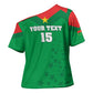 Custom Burkina Faso Football Cross Shoulder Shirt Go Champions Les Etalons