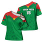 Custom Burkina Faso Football Cross Shoulder Shirt Go Champions Les Etalons