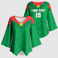 Custom Burkina Faso Football Kimono Sleeve Blouse Go Champions Les Etalons