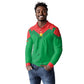 Custom Burkina Faso Football Long Sleeve Polo Shirt Go Les Etalons Go - African Pride