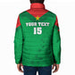 Custom Burkina Faso Football Padded Jacket Go Champions Les Etalons