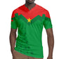 Custom Burkina Faso Football Rugby Jersey Go Les Etalons Go - African Pride