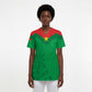 Custom Burkina Faso Football Scrub Top Go Les Etalons Go - African Pride