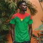Custom Burkina Faso Football T shirt Go Les Etalons Go - African Pride
