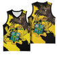 Afro Ghana Basketball Jersey Eagle With Coat Of Arms - African Pride