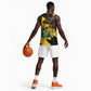 Afro Ghana Basketball Jersey Eagle With Coat Of Arms - African Pride