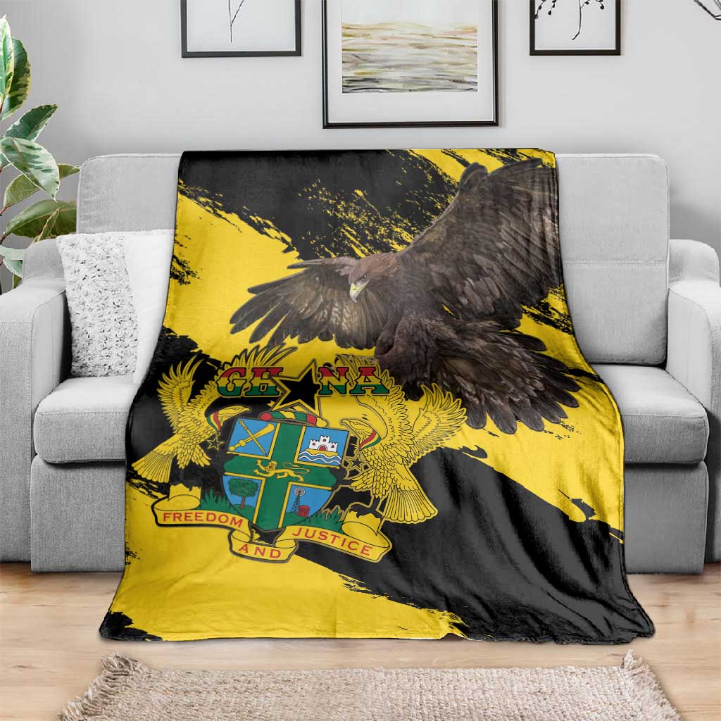 Afro Ghana Blanket Eagle With Coat Of Arms