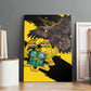 Afro Ghana Canvas Wall Art Eagle With Coat Of Arms