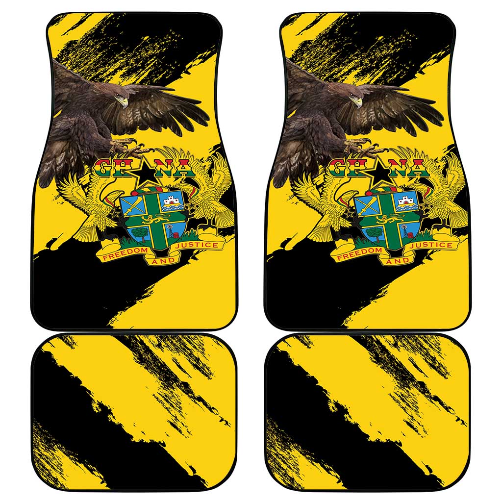 Afro Ghana Car Mats Eagle With Coat Of Arms