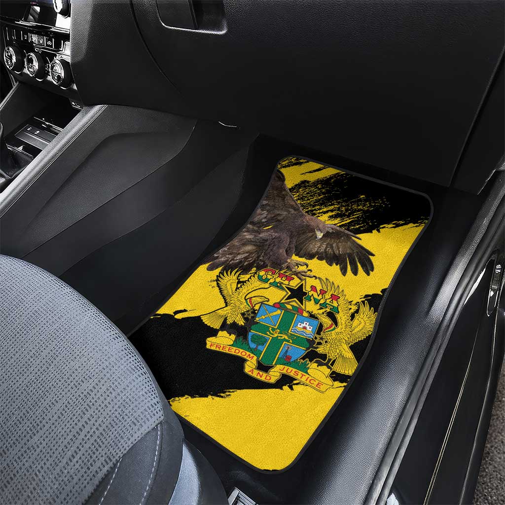 Afro Ghana Car Mats Eagle With Coat Of Arms