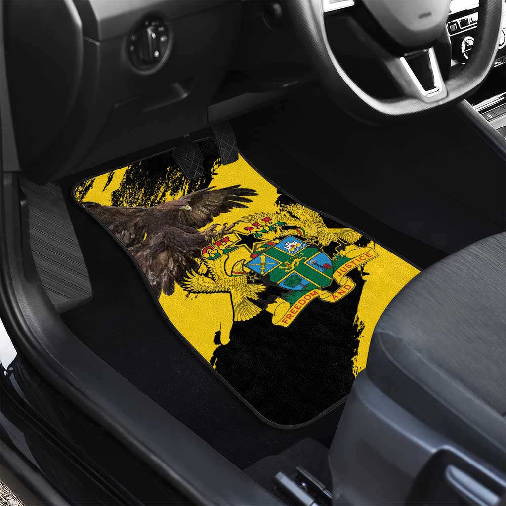 Afro Ghana Car Mats Eagle With Coat Of Arms