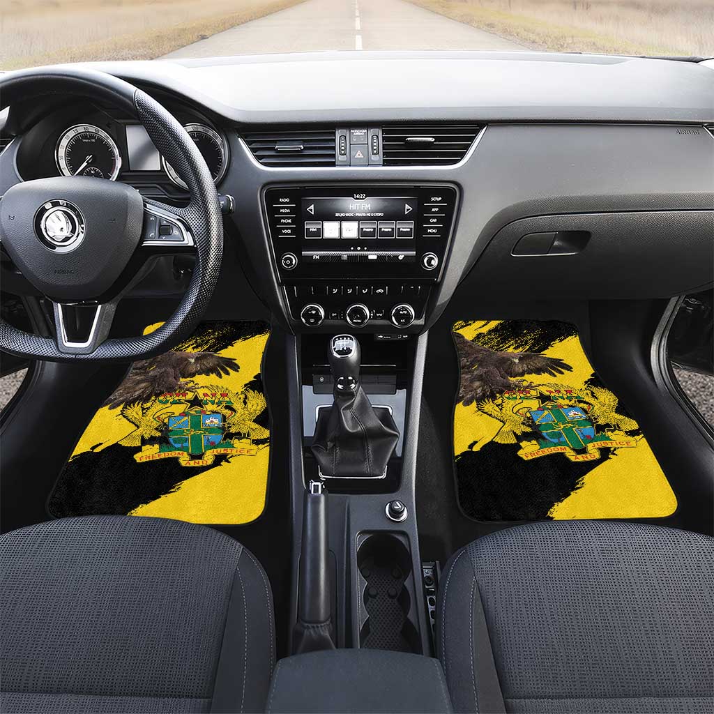 Afro Ghana Car Mats Eagle With Coat Of Arms